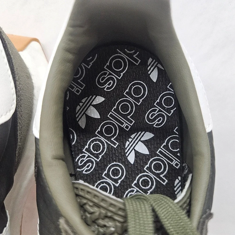 Adidas Retropy E5 Casual Sneakers H03854‎ Olive White Gray Boost Mens Size 9